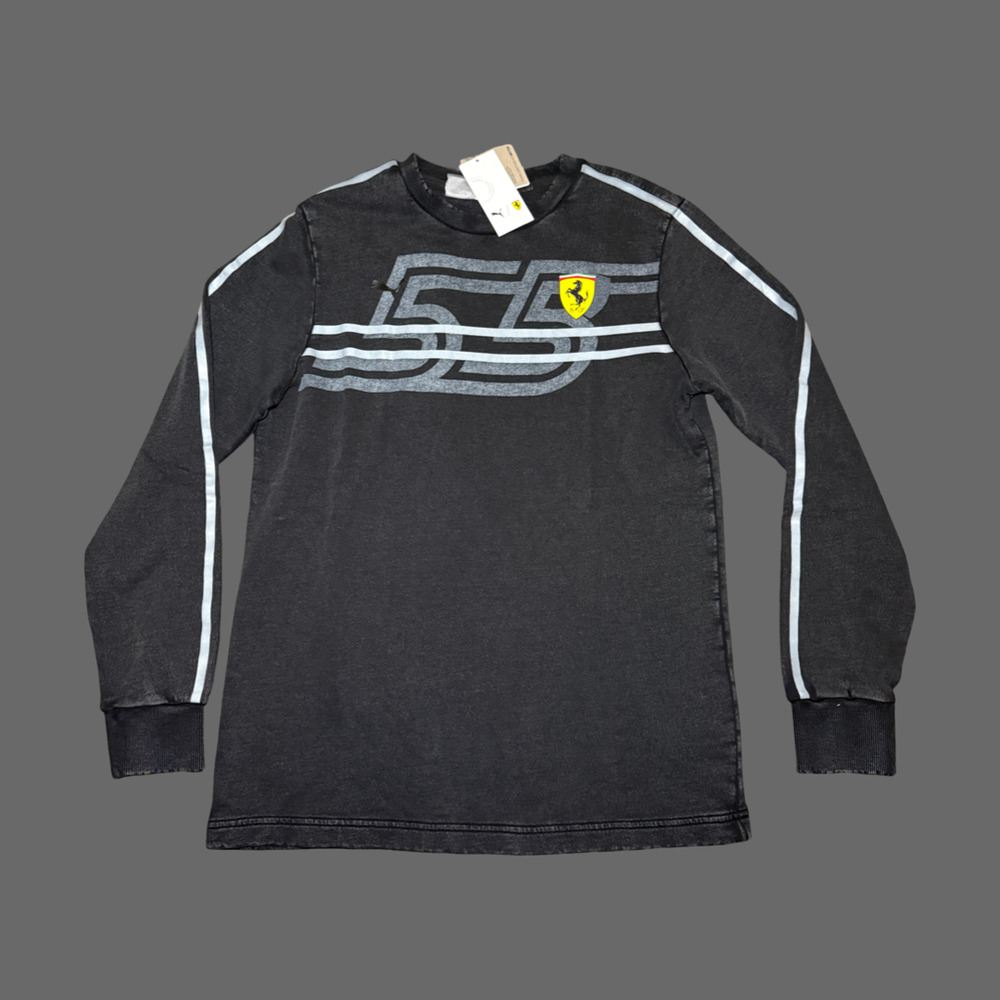 Puma Ferrari Desert Sun Crewneck Large NWT